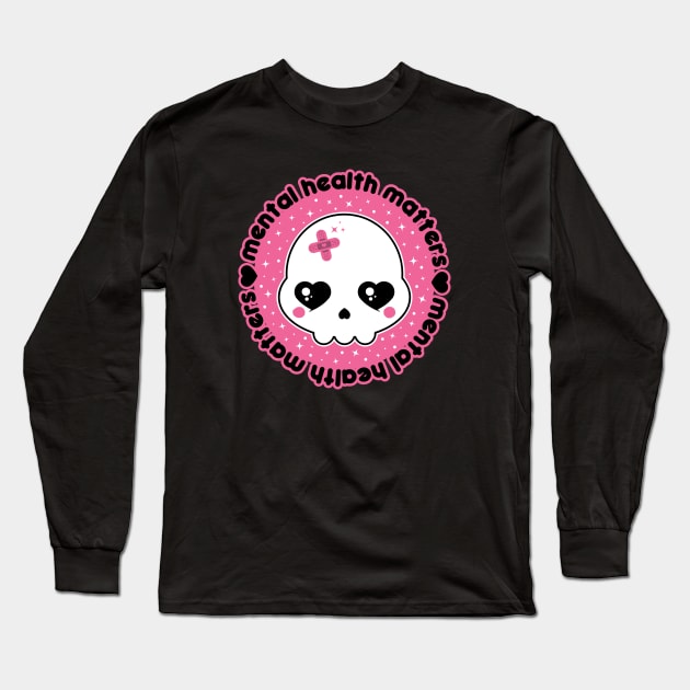 Mental Health Matters Long Sleeve T-Shirt by Sasyall